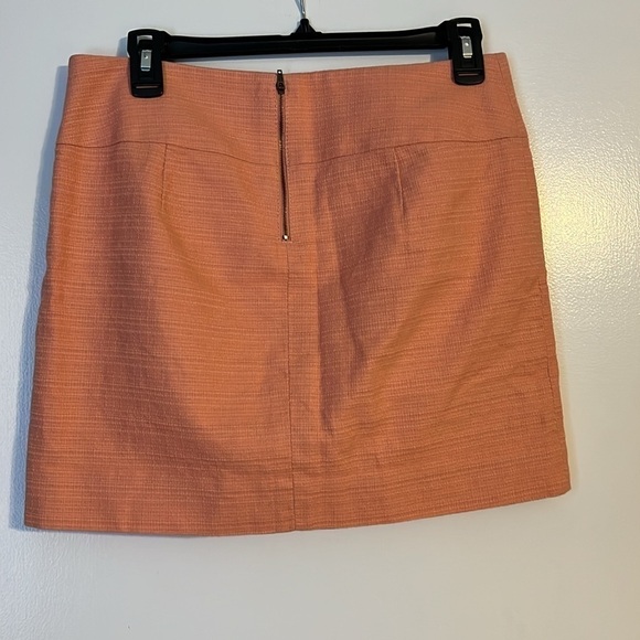 Beautiful Pink Textured J Crew Mini Skirt 6 - Picture 5 of 6